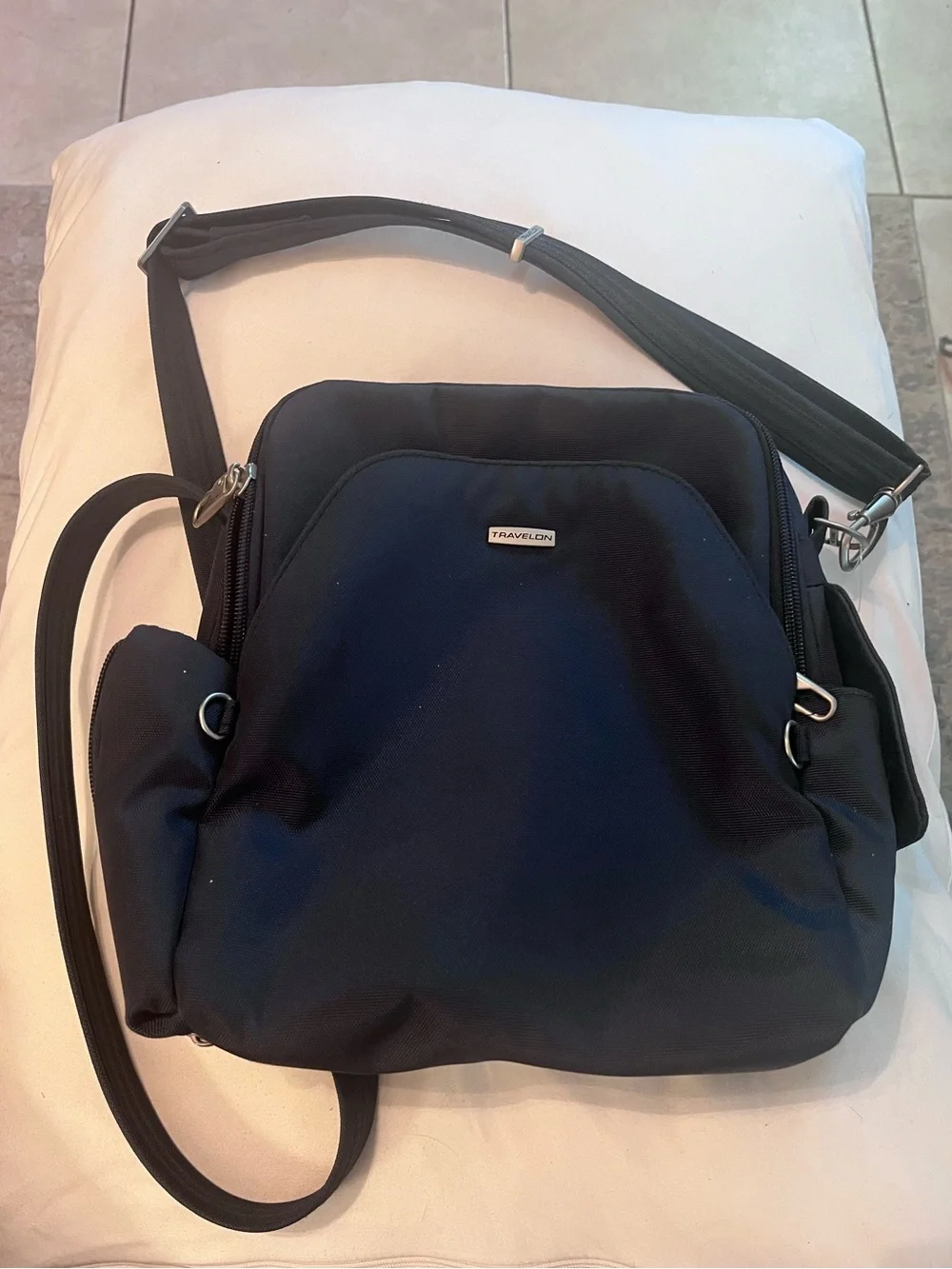 Travelon Anti-Theft Classic Travel Bag Blue Crossbody unisex